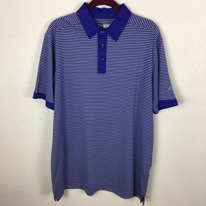 Callaway Opti Dri golf polo size large stripes